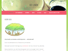 Tablet Screenshot of praktijkdelinde.com